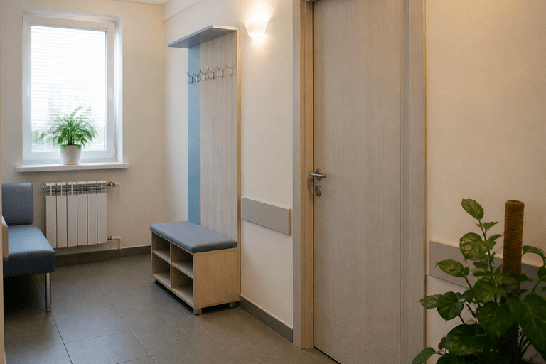 Детали интерьера клиники «Наркология Москвы» по адресу: 143441, Московская обл, г Красногорск, пгт Путилково, ул Просторная, д 13