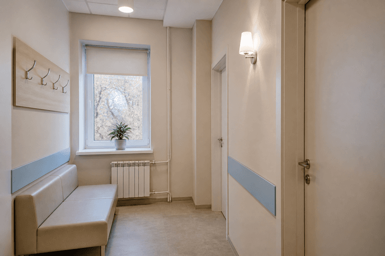Детали интерьера клиники «Наркология Москвы» по адресу: 108818, г Москва, р-н Троицк, деревня Десна, ул Рябиновая, д 15
